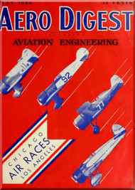 Aero Digest  Aircraft Aviation Magazines July 1933