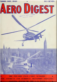 Aero Digest  Aircraft Aviation Magazines February 1933