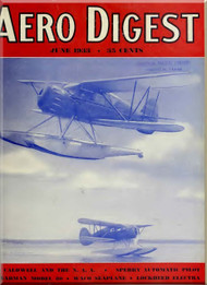Aero Digest  Aircraft Aviation Magazines June 1933