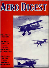 Aero Digest  Aircraft Aviation Magazines May 1932