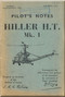 Hiller H. T. Mk.1  Helicopter Pilot's Notes  Manual - AN A.P. 4534A-PN