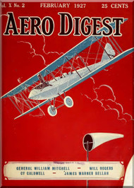  Aero Digest  Aircraft Aviation Magazines February 1927