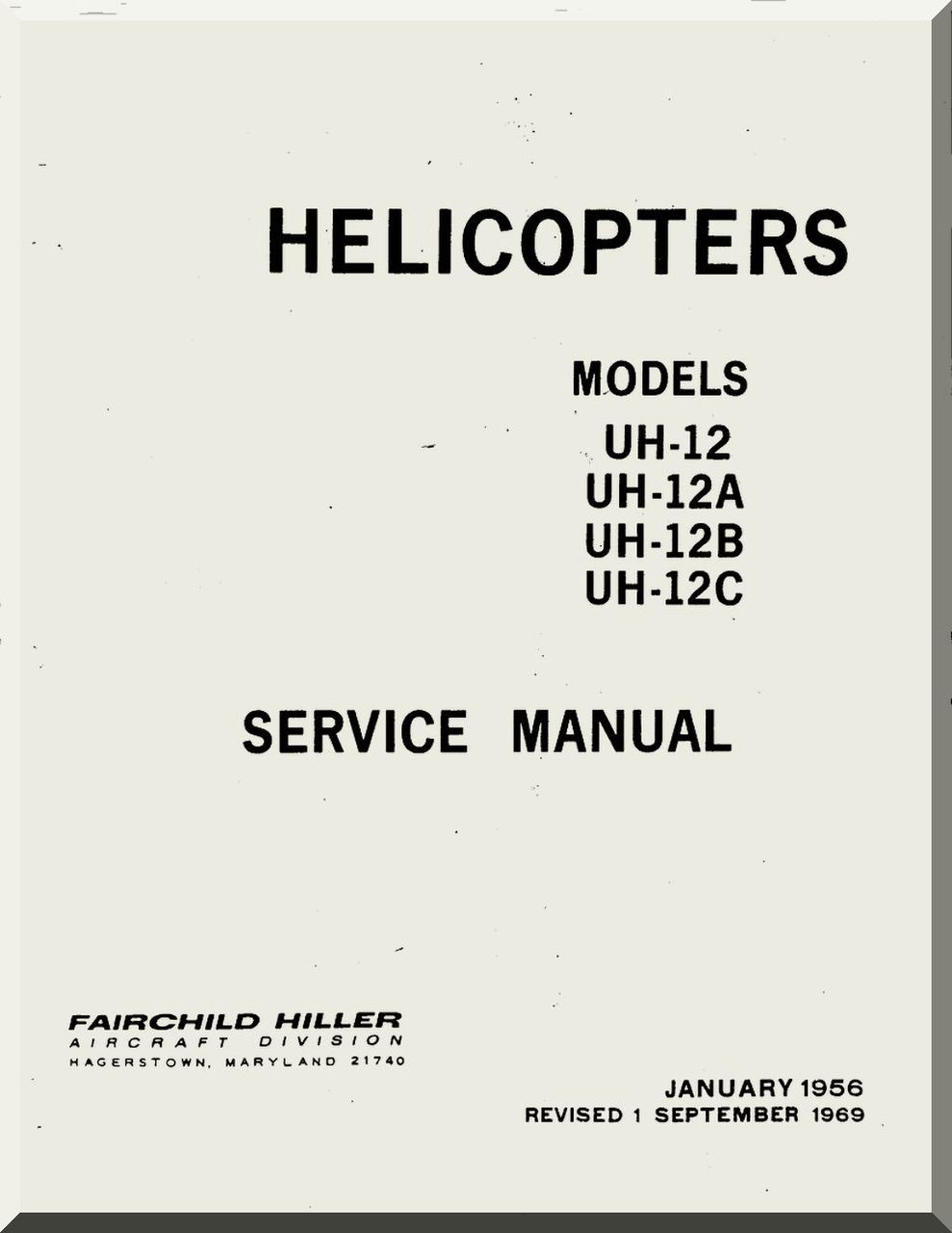 ... C Helicopter Service Manual. Price: $14.85. Image 1
