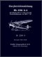 Henschel  He-126 A-1  Aircraft  Technical Manual     (German Language )