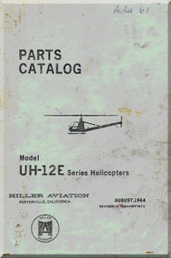Hiller  UH-12 E  Helicopter Parts Catalog  Manual