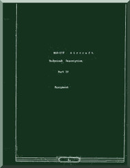 Mikoyan Gurevich MiG-17 F  Aircraft Inspection and Scheduled Maintenance Work Manual - Equipment - ( English  Language )