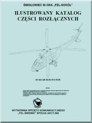 PZl W-3A  Helicopter Rotorcraft Illustrated Parts Catalog  Manual ( Polish Language )