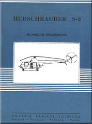 PZL S2  Helicopter Rotocraft Technical Brochure  Manual ( Polish Language )
