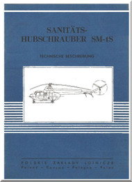 PZL SM-1S  Helicopter Rotocraft Technical Brochure  Manual ( Polish Language )