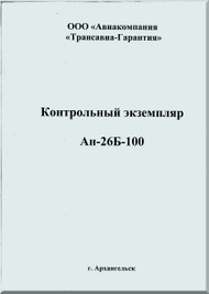 Antonov An-26 B -100  Aircraft Flight Operations  Manual  ( Russian   Language )