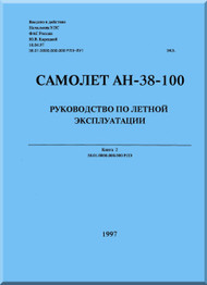 Antonov An-38-100  Aircraft Flight    Manual-  Book 2 -   ( Russian   Language )
