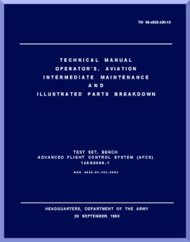 Boeing Helicopter CH-47 D Series Operator's , Aviation Unit, and Aviation and Intermediate Maintenance Illustrated Parts Breakdown - 1983 - TM 55-4920-430-13 