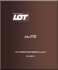 Embraer 170  Aircraft LOT  Airliner Flight Operation Manua Part B Volume 2