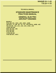 General Electric Aircraft  Engine Standard Maintenance Pratices   Manual   - T.O. 2J-1-32