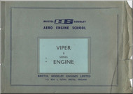 Bristol / Rolls Royce Viper  8  Mk.102   Aircraft Engine Training Manual  ( English Language ) 