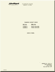      Allied-Signal / Garrett TPE331-10U  Turboprop  Engine  Service Handbook   Manual -   ( English Language ) 