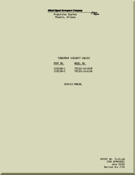 Allied-Signal / Garrett TPE3311-10U  Turboprop  Engine  Service  Manual - Report 72-00-08 -