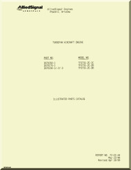   Allied-Signal / Garrett / Honeywell TFE731-2C  Turbofan  Engine Illustrated Parts Catalog  Manual - Report  72-02-44