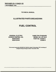 Turbine  Engine Fuel Control Model No. JFC26 -5 Depot Illustrated Parts Breakdown  Manual NAVAIR 03-110AD-35