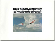 Dassault  Falcon Jet Family of multi-role Aircraft family  Aircraft Aircraft Technical Brochure  Manual