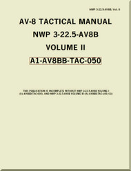 Mc Donnell Douglas AV-8   Aircraft Tactical  Manual - NWP  3-22.5-AV8B. Vol 2