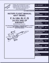  Mc Donnell Douglas F- / A -18 A / B / C / D  Aircraft  Flight Manual   A1-F18AC-NFM-000