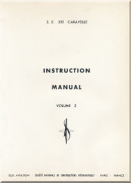 Sud Aviation Caravelle  S.E. 210  Aircraft Instruction  Manual Volume  II