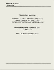 Technical Manual - Organizational and Intermediate Maintenance  Instructions with Illustrated Parts Breakdown -  Environmental Control Unit A/E32C-45  -    NAVAIR - 19-60-83