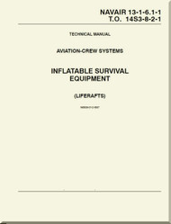 Technical Manual - Aviation Crew Systems - Inflatable Survival Equipment ( LIFERAFTS )      NAVAIR - 13-1-6.1-1 - T.O. 14S3-8-2-1