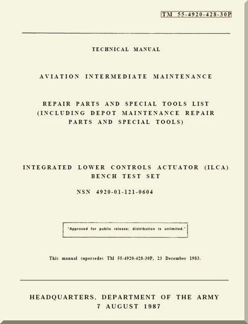 Boeing Helicopter CH-47 D Series Aviation and Intermediate Maintenance Repair Parts and Special Tools List Manual - 1987 - TM 55-4920-428-30P (vi
