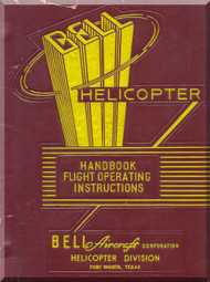 Bell Helicopter H-13 C Flight  Handbook Manual  