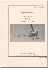Bell Helicopter HTL-6 Flight  Handbook Manual 