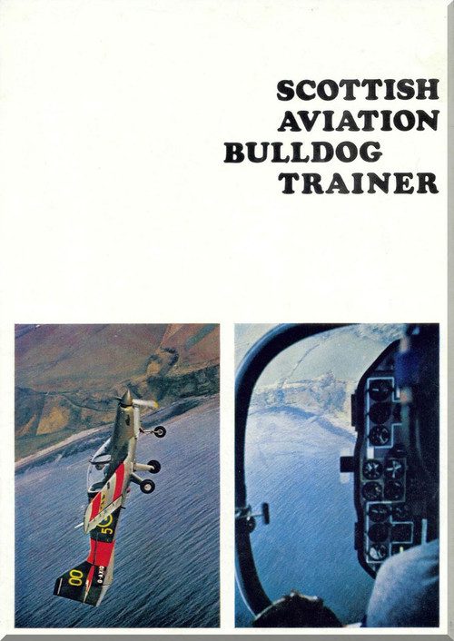 BAe / Beagle / Scottish Aviation Bulldog  Trainer  Aircraft Technical Brochure   Manual -