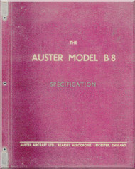 Auster B.8   Aircraft Specification  Manual
