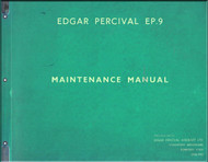 Edgar Percival  EP.9  Aircraft  Maintenance  Manual