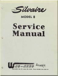 Luscombe  Model Silvaire 8 A Standard and Special  Aircraft  Service Manual