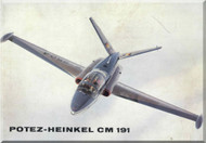 Potez Heinkel CM.191  Aircraft Technical   Brochure  Manual -  (  German  Language ) 