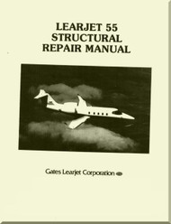 Learjet 55  Series Aircraft Structural Repair  Manual 