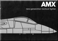 Aeritalia Aermacchi Embraer Aircraft AMX Technical Brochure Manual, ( English Language )  