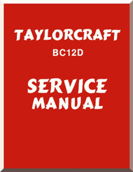 Taylorcraft   BC12D  Aircraft Service  Manual ,