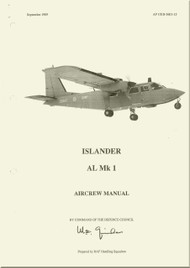 Britten-Norman Islander Aircraft AL Mk 1 Aircrew Manual