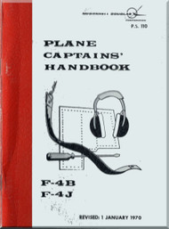 Mc Donnell Douglas F-4 B, J Aircraft Captains ' Handbook Manual - P.S. 110 -1970