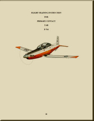  Beechcraft / Pilatus T-6B / P-764  Aircraft  Flight  Training Instruction Manual -  