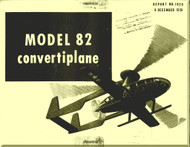   Mc Donnell   Helicopters  Model 82  Convertiplane  Technical Manual Report No. 1920 , 1950