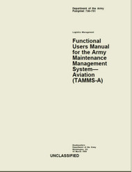 Army Air Forces  Functional Users   Manual Maintenance Management System - Aviation ( TAMMS-A )  - 