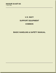 NATOPS U.S.  NAVY  Aircraft Support Equipment Common - Basic Handling & Safety Manual  - NAVAIR 00-80T-96