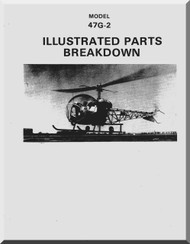 Bell Helicopter 47 G-2 Illustrated Parts Catalog  Manual  - 1977