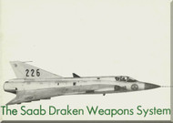 SAAB  J 35  Aircraft Draken Weapon System Brochure Manual 