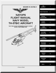 Bell Helicopter TH-57 A/ B Helicopter Flight  Manual  - NAVAIR 01-H57BC-1 