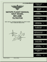 Boeing Aircraft Bell Helicopter MV-22 B TiltRotor Flight Manual TA1-V22AB-NFM-000